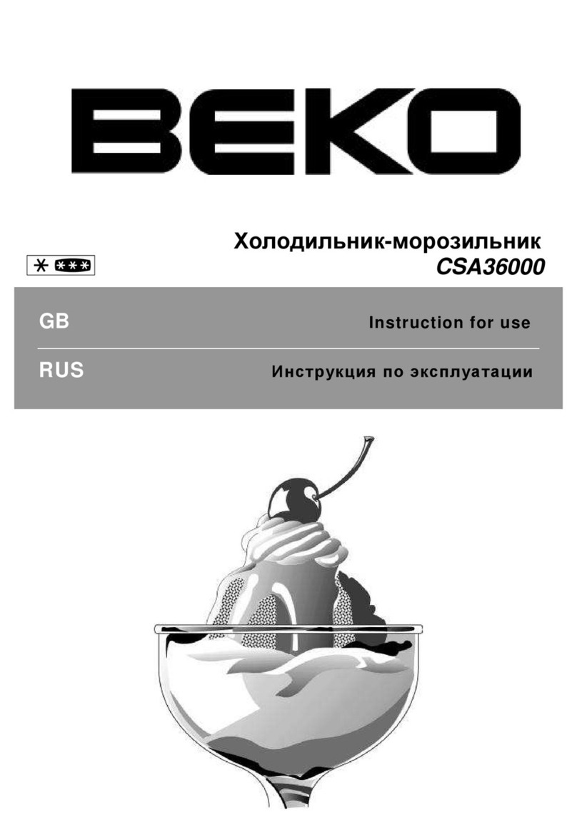 Beko CSA36000 Instructions for use