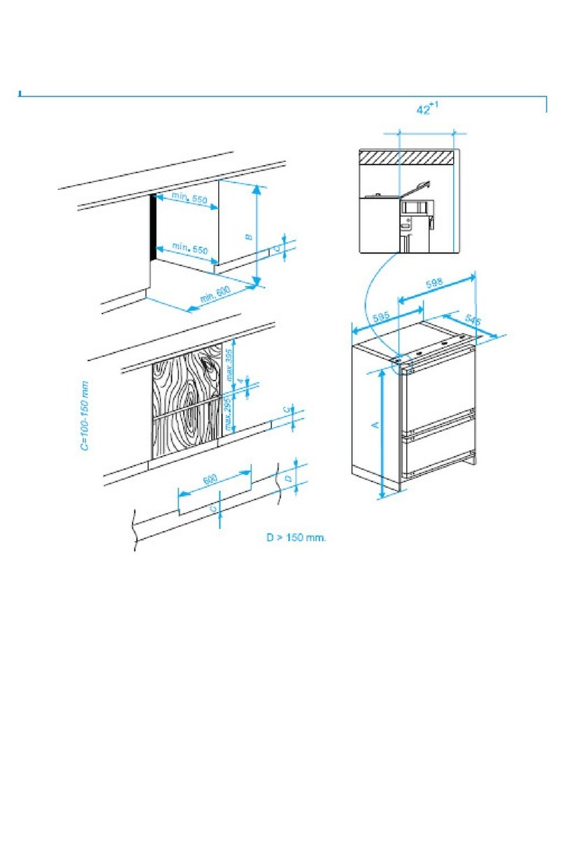 Beko BUDL 700 Dimensions