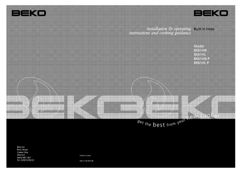 Beko BE61HL P User manual Beko BE61HL P User manual