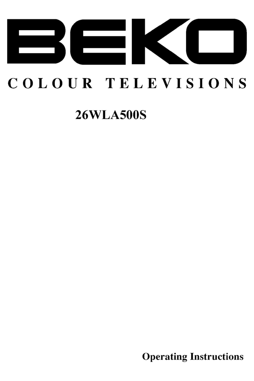 Beko 26WLA500S User manual