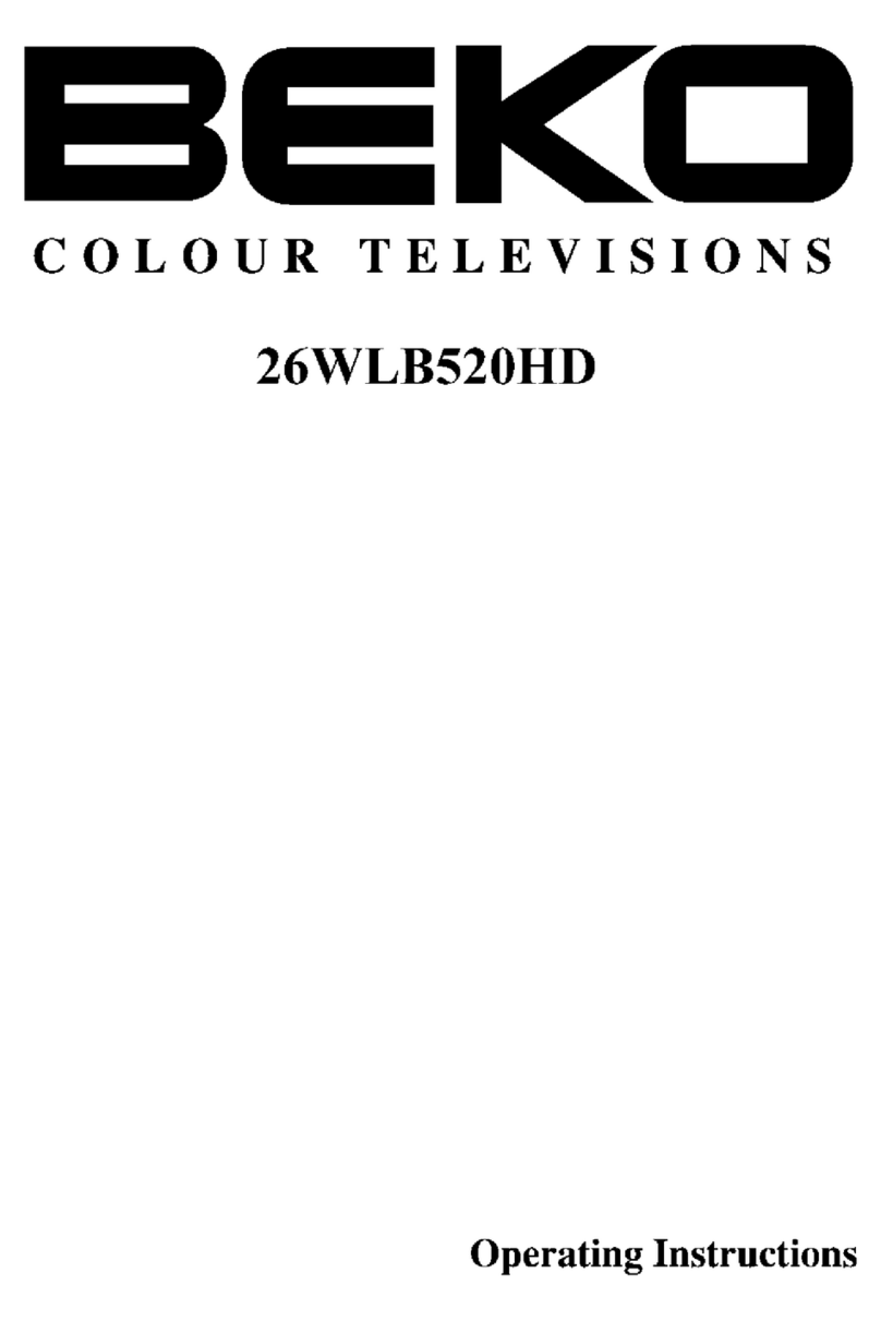 Beko 26WLB520HD User manual Beko 26WLB520HD User manual