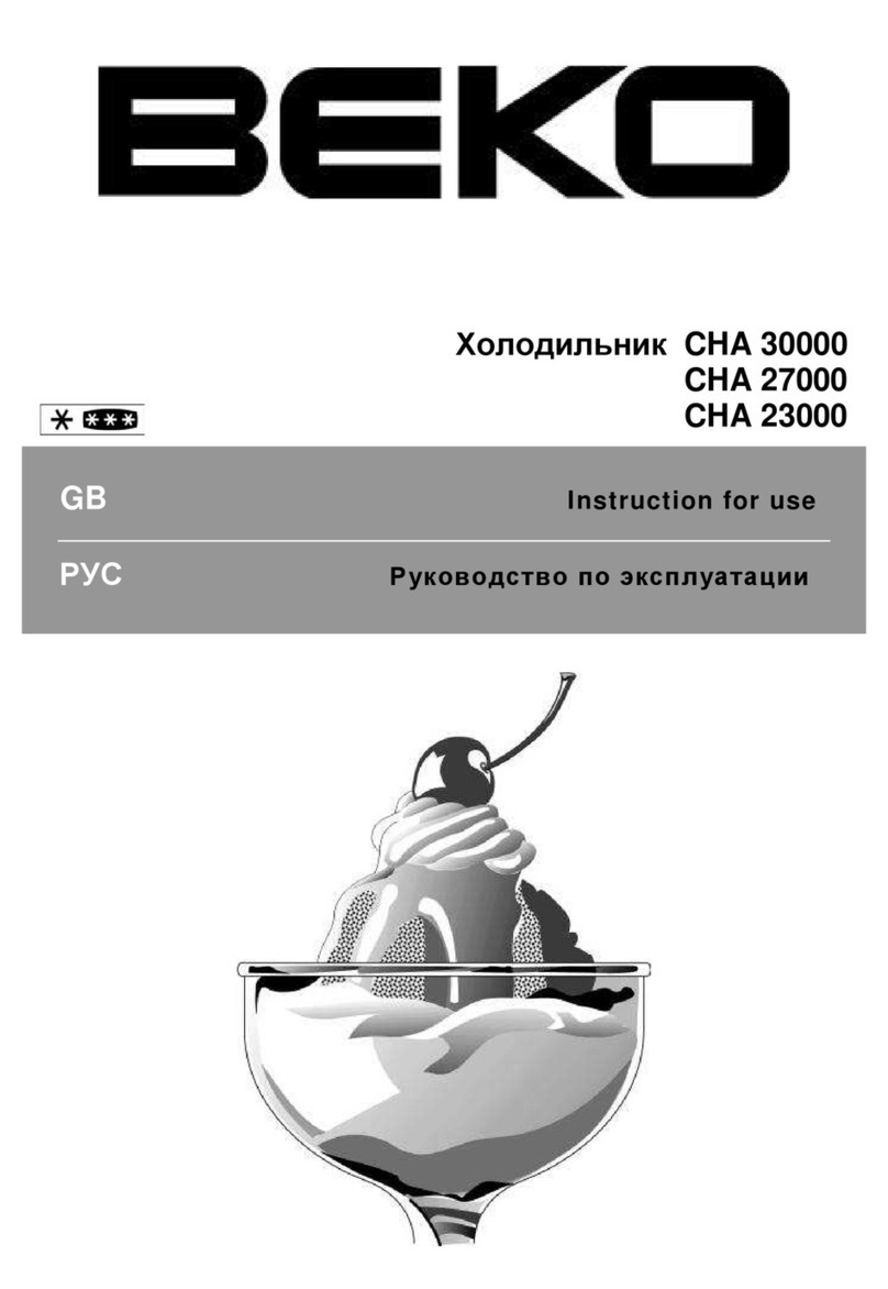 Beko CHA 30000 User manual
