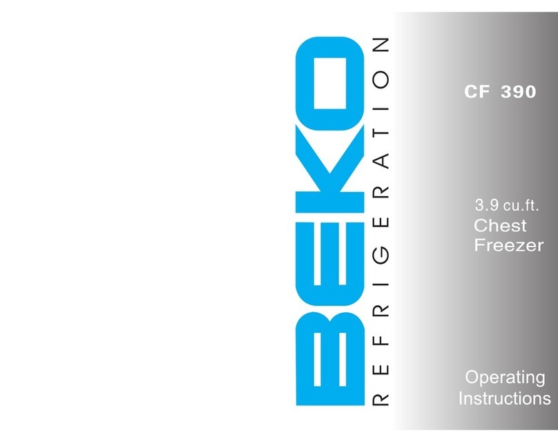 Beko CF-390 operating instructions