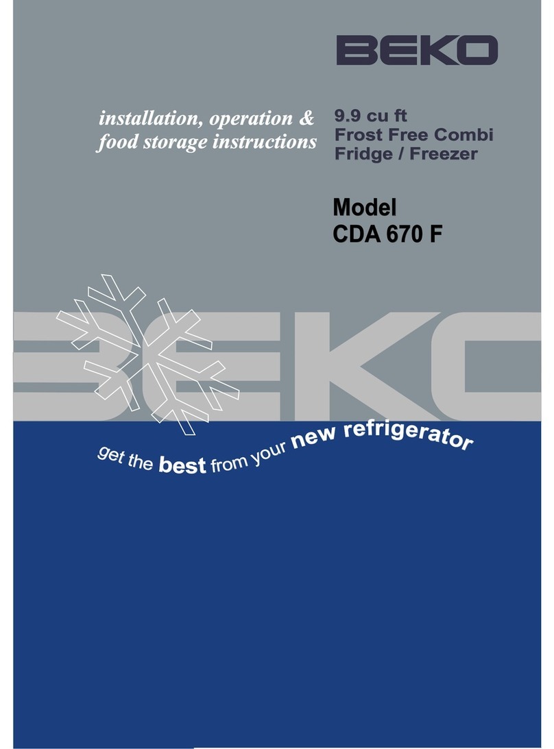 Beko CDA 670 F Guide