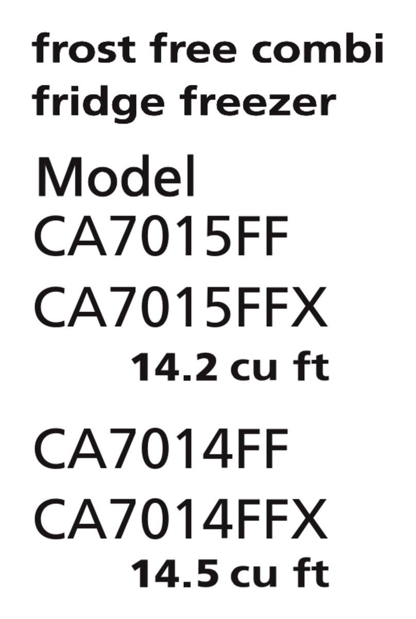 Beko CA7015FF User manual Beko CA7015FF User manual