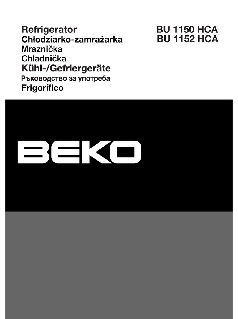 Beko BU 1152 HCA User manual Beko BU 1152 HCA User manual
