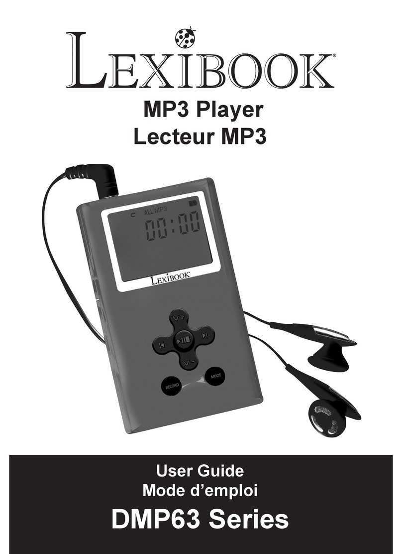LEXIBOOK DMP63BB user guide