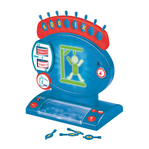 LEXIBOOK ELECTRONIC HANGMAN manual