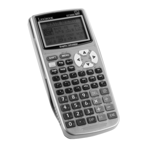 LEXIBOOK GC2000 User manual