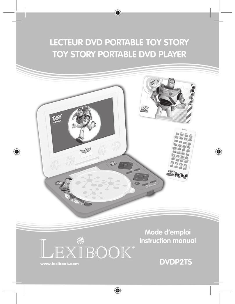 LEXIBOOK DVDP2TS Mode d'emploi