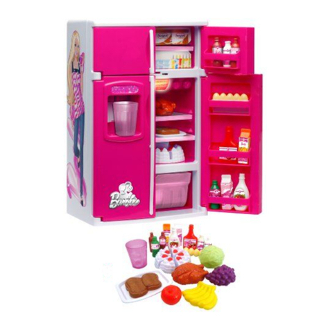 LEXIBOOK BARBIE MAGIC REFRIGERATOR manual