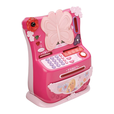LEXIBOOK BARBIE INTERACTIVE MAGIC PIGGY BANK User manual
