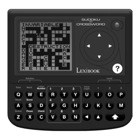 LEXIBOOK CR3000GB User manual