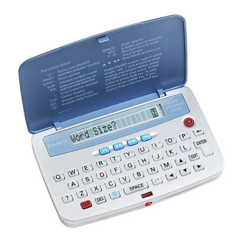 LEXIBOOK CR252GB User manual