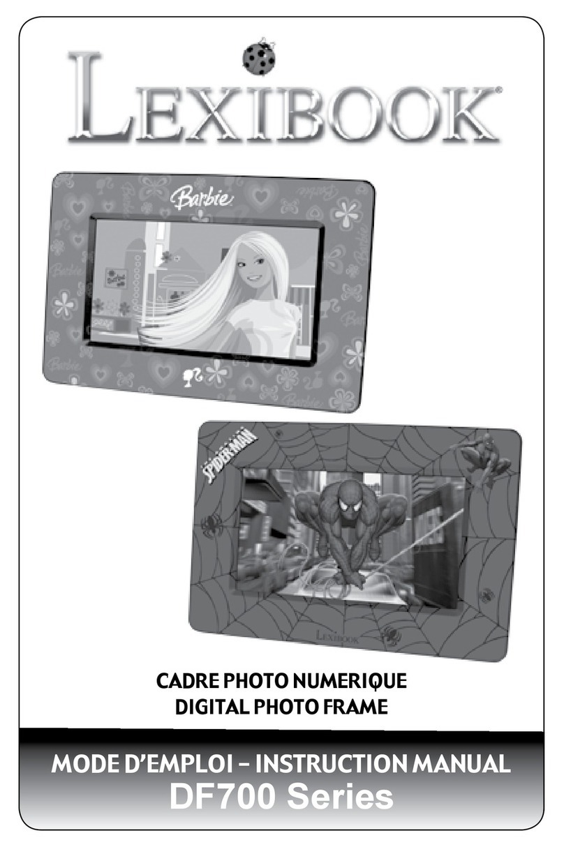 LEXIBOOK CADRE PHOTO NUMERIQUE manual