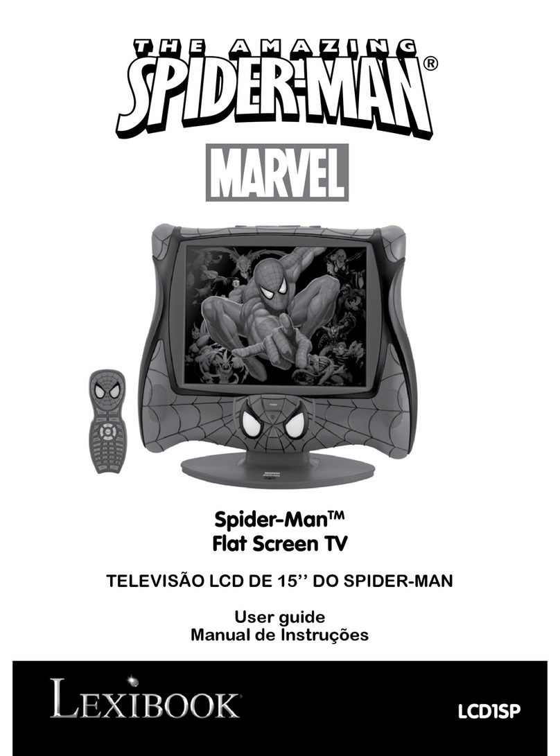 LEXIBOOK Spider-Man LCD1SP user guide