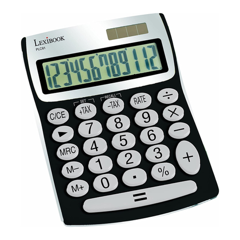 LEXIBOOK PLC61 User manual