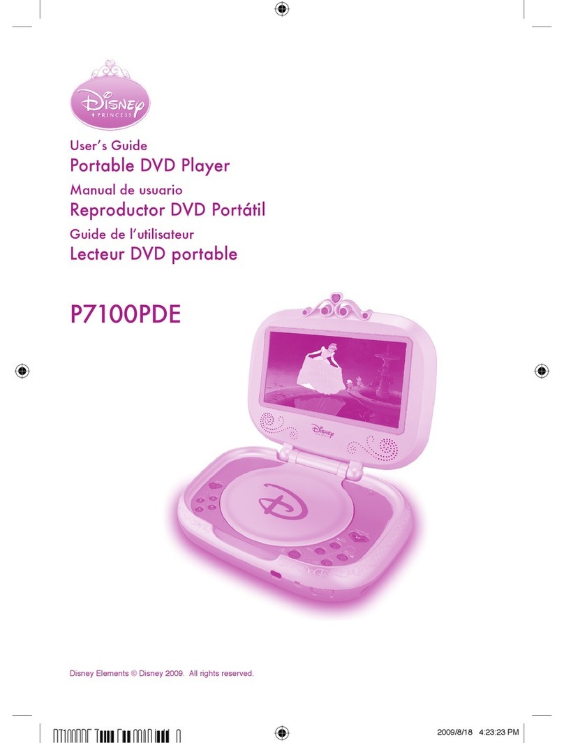Disney P7100PDE user guide
