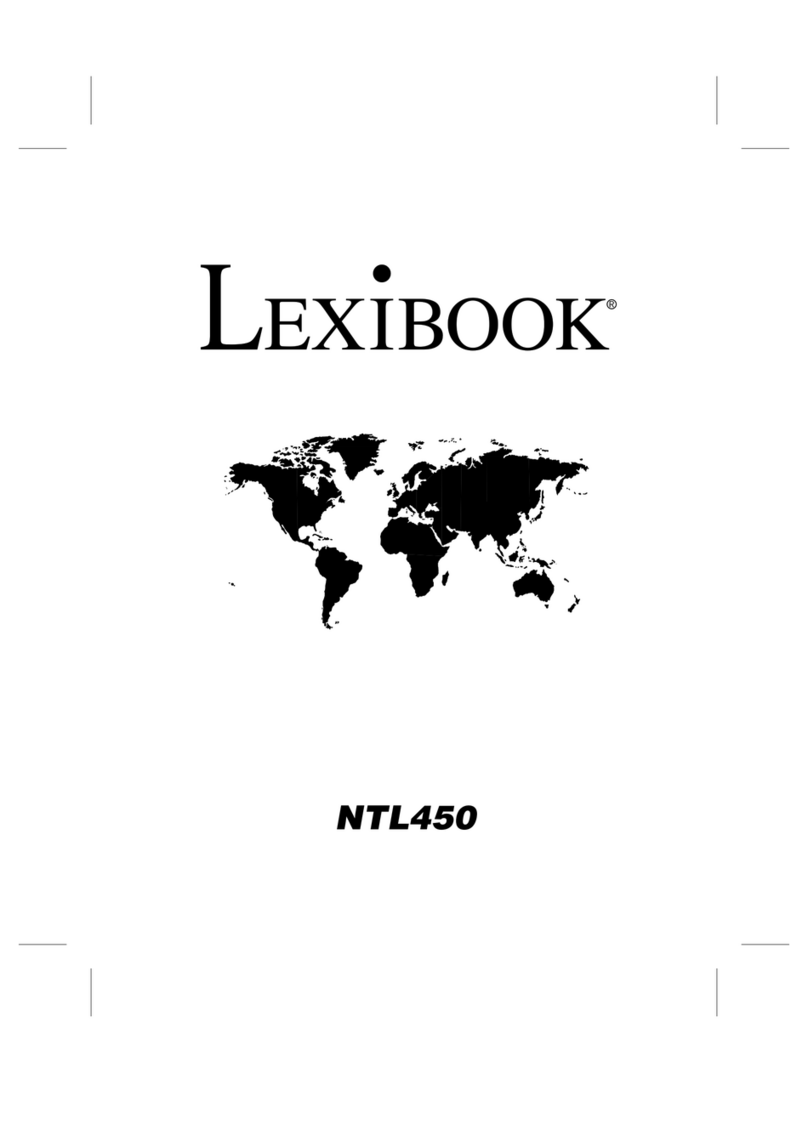 LEXIBOOK NTL450 instruction manual