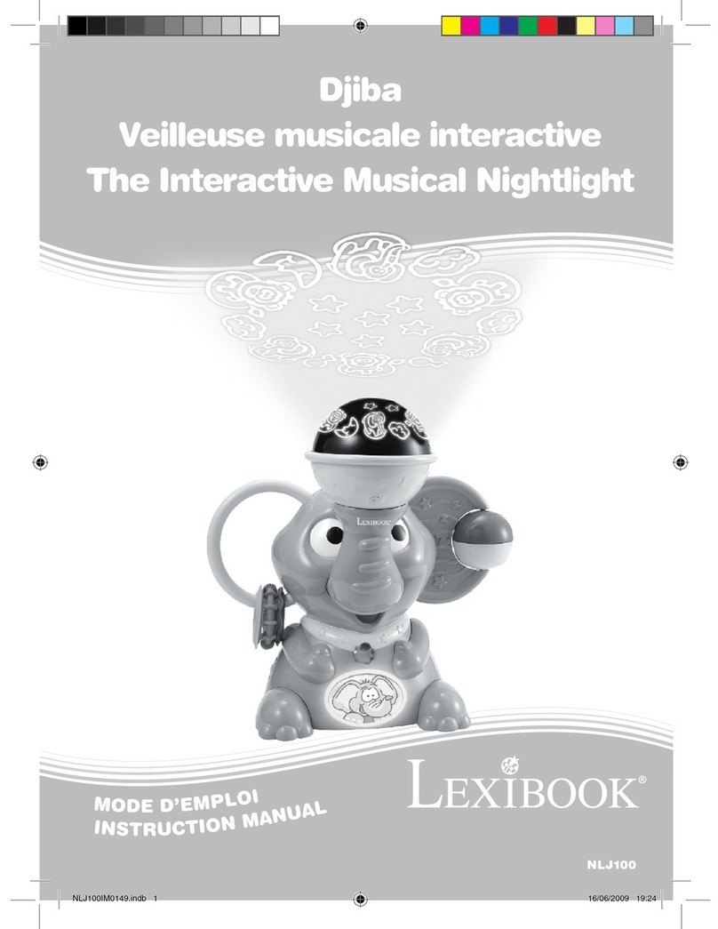 LEXIBOOK Djiba NLJ100 User manual
