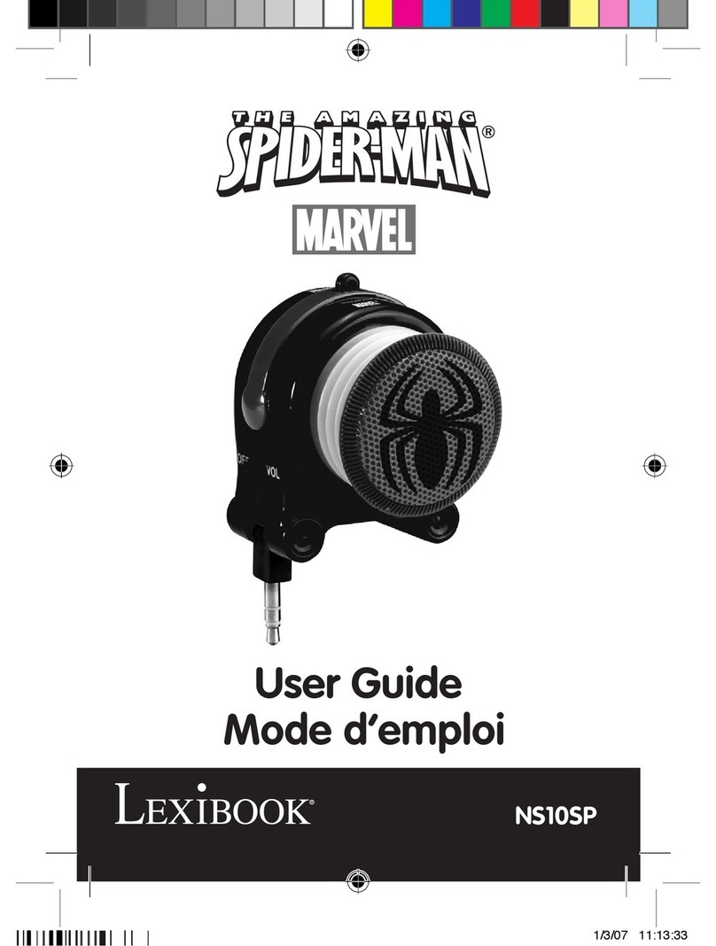 LEXIBOOK NS10S User manual