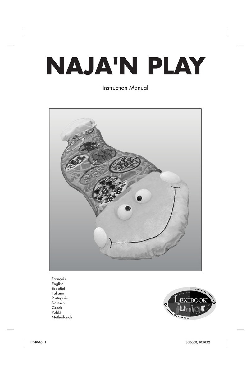 LEXIBOOK NAJA'N PLAY IT140 User manual