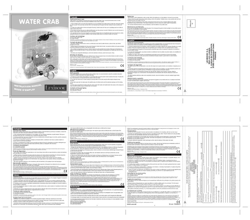 LEXIBOOK IT025 instruction manual