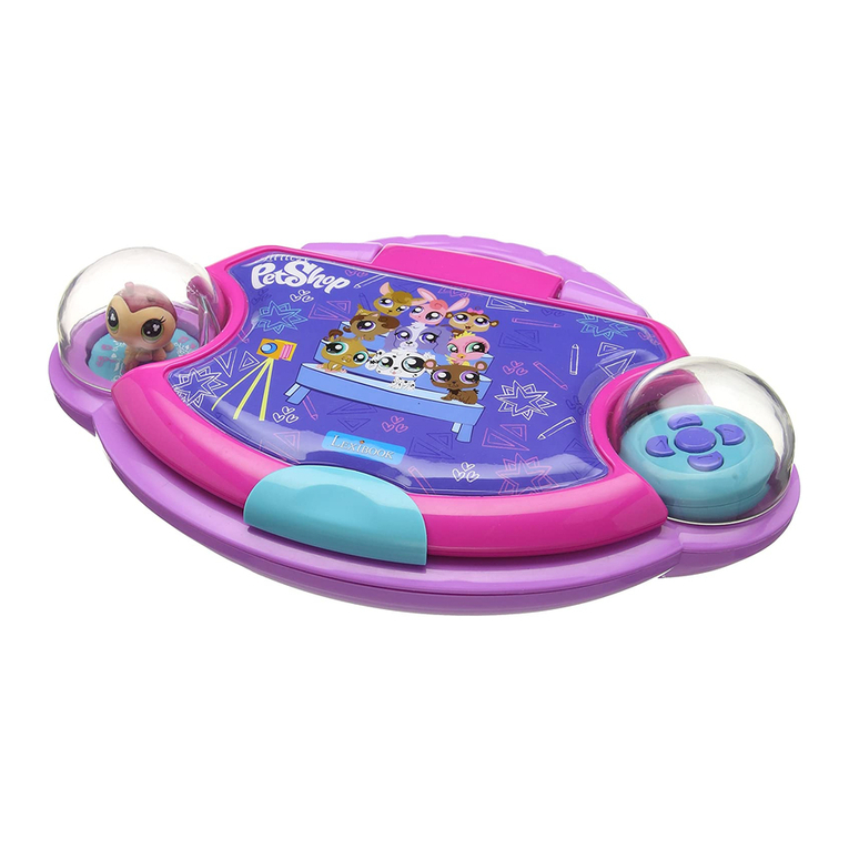 LEXIBOOK JC270LPSI2 LITTLEST PET SHOP PARTY POWER manual