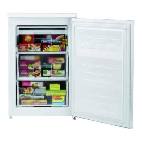 Beko ZA635FW Installation, operation and food storage instructions Beko ZA635FW Installation, operation and food storage instructions