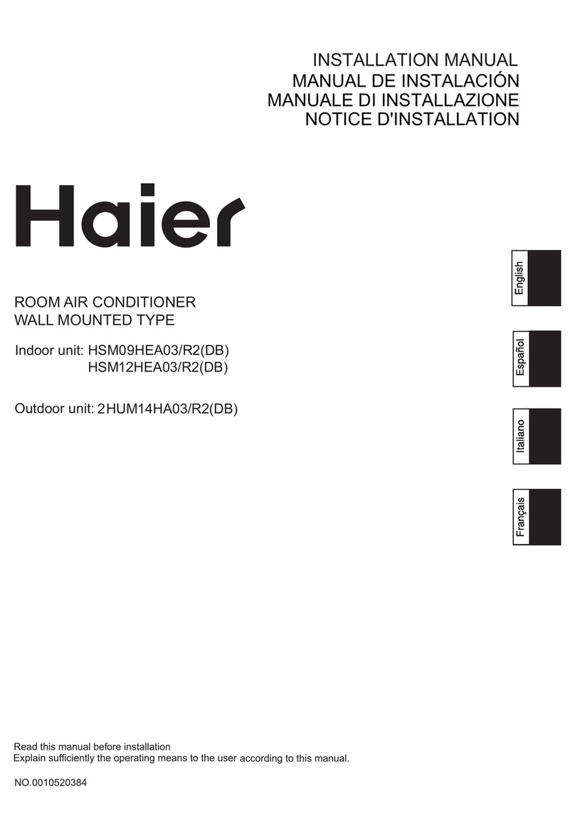Haier 2HUM14HA03/R2 User manual