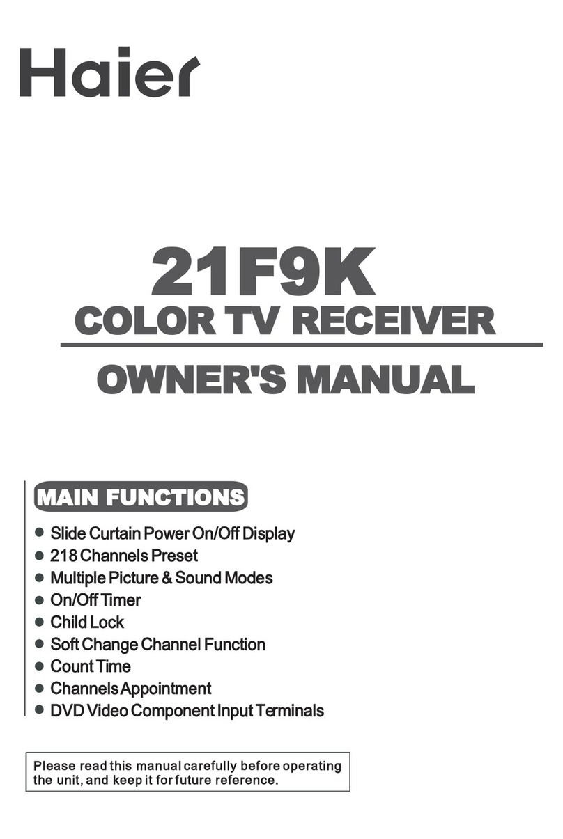 Haier 21F98-CD User manual