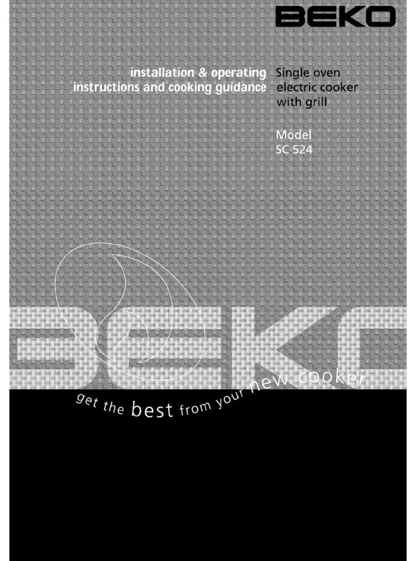 Beko SC 524 User manual