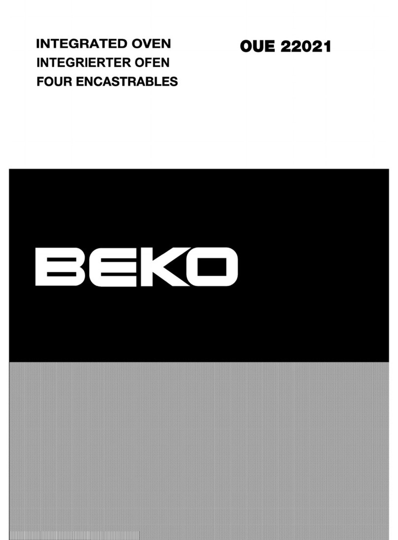 Beko OUE 22021 User manual