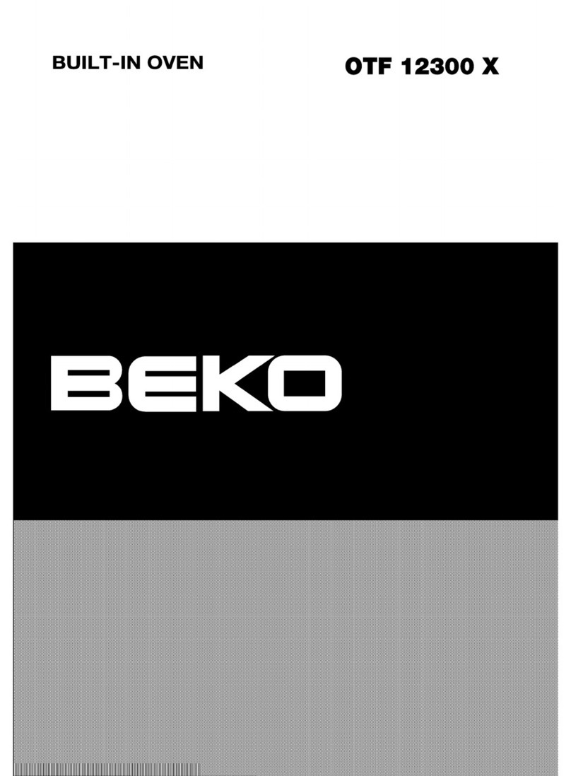 Beko OTF12300 User manual Beko OTF12300 User manual