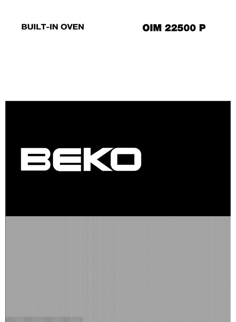 Beko OIM22500 operating instructions