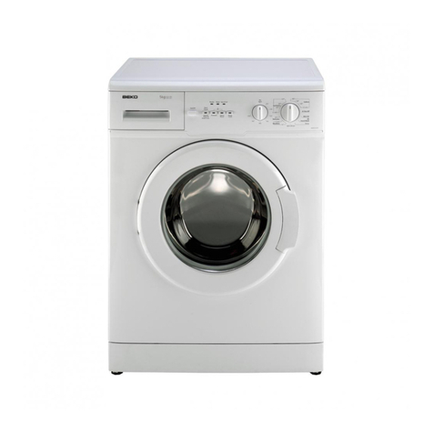 Beko WM5101 Operating instructions Beko WM5101 Operating instructions