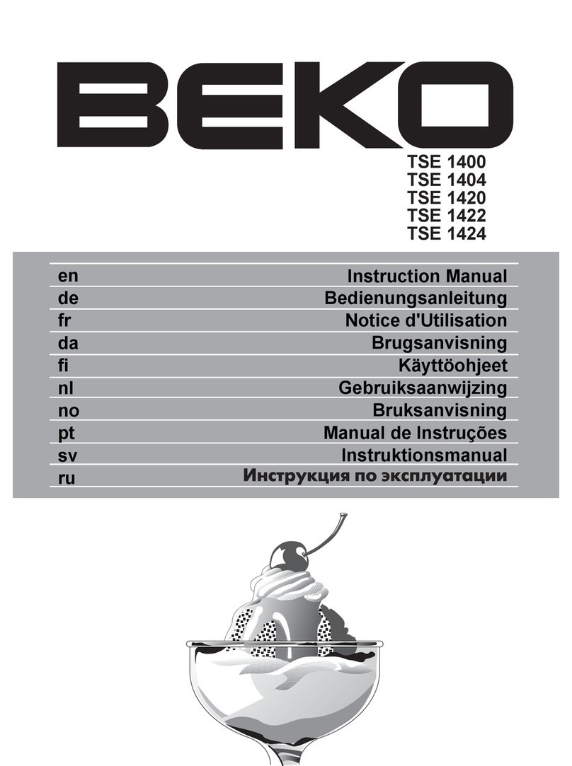 Beko TSE 1424 User manual