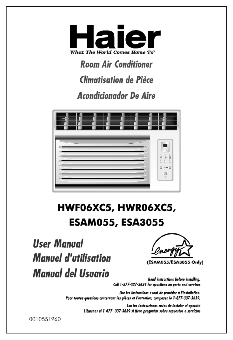 Haier ESA3055 User manual