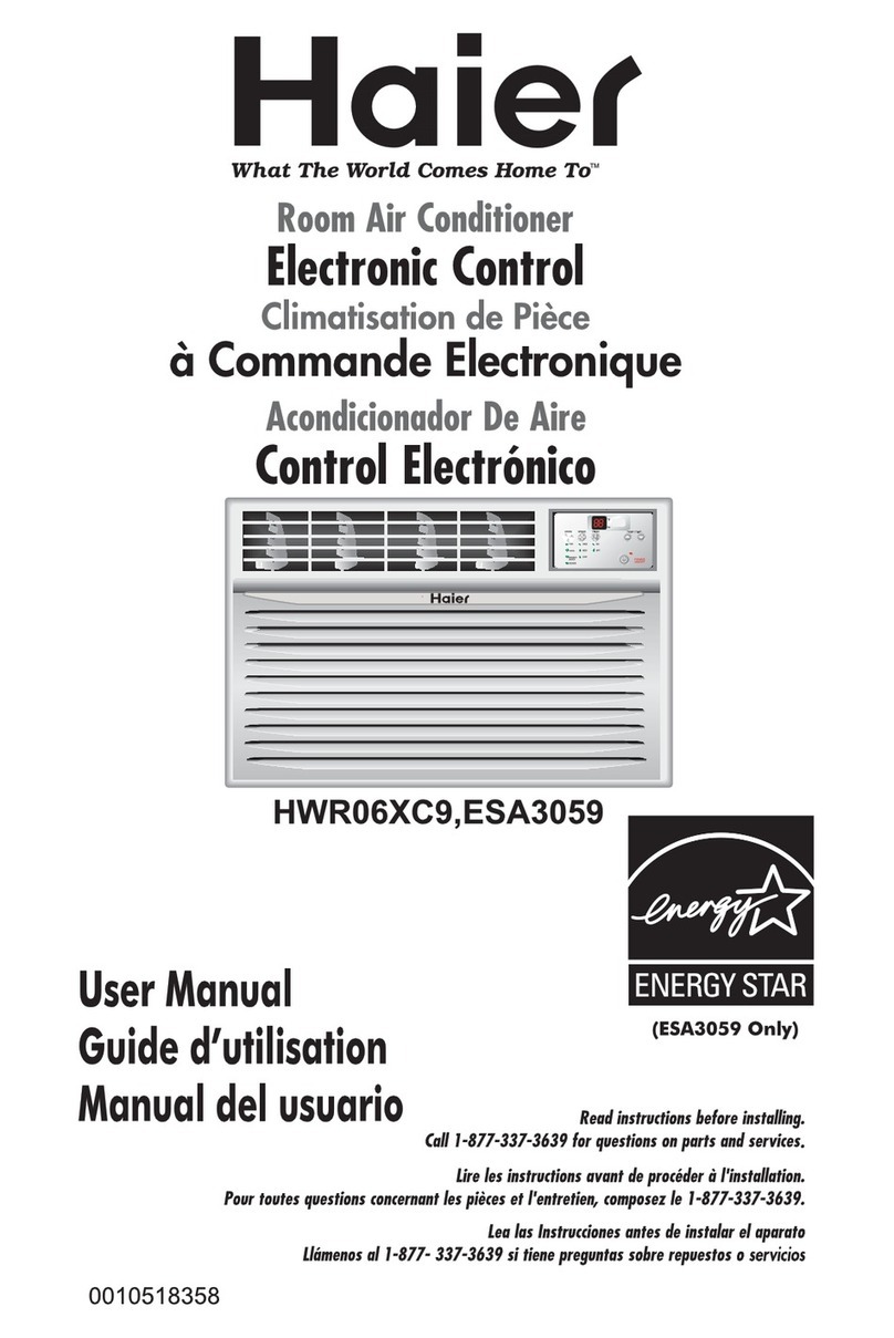Haier ESA3059 User manual