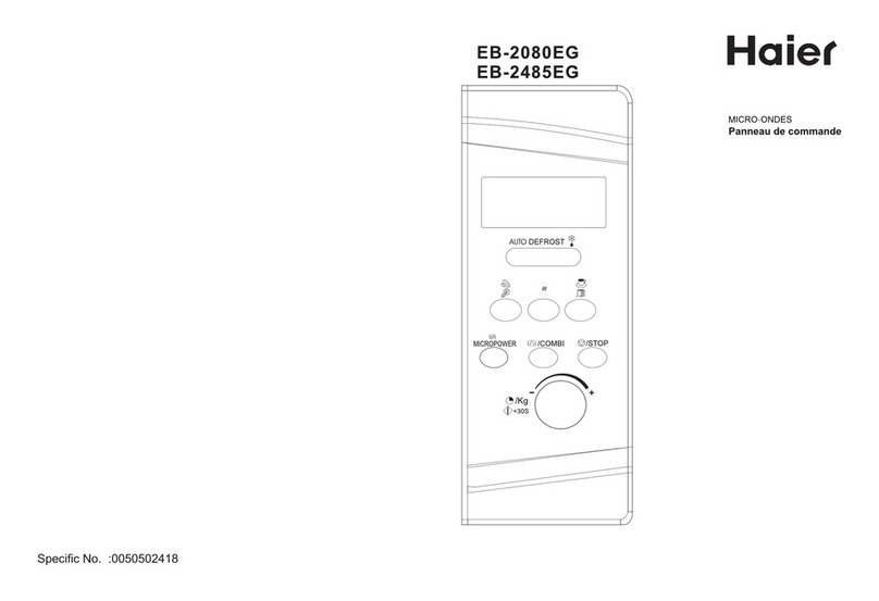 Haier EB-2485EG User manual Haier EB-2485EG User manual