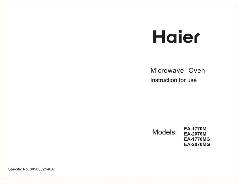 Haier EA-1770M Instructions for use