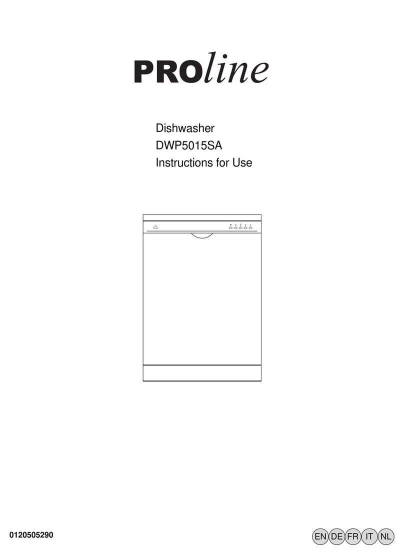 Proline DWP5015SA User manual