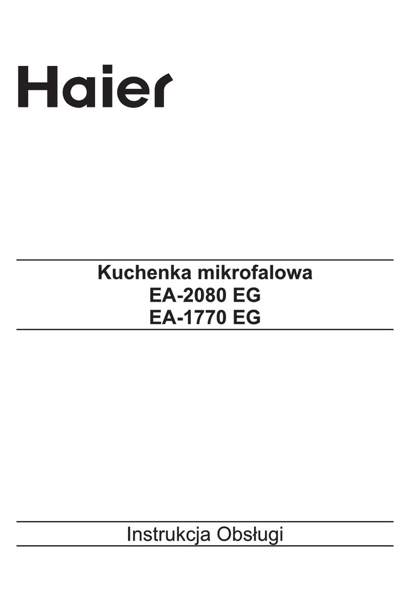 Haier EA-2080 EG Reference guide