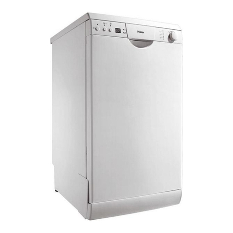 Haier DW9-TFE3 Series User manual Haier DW9-TFE3 Series User manual