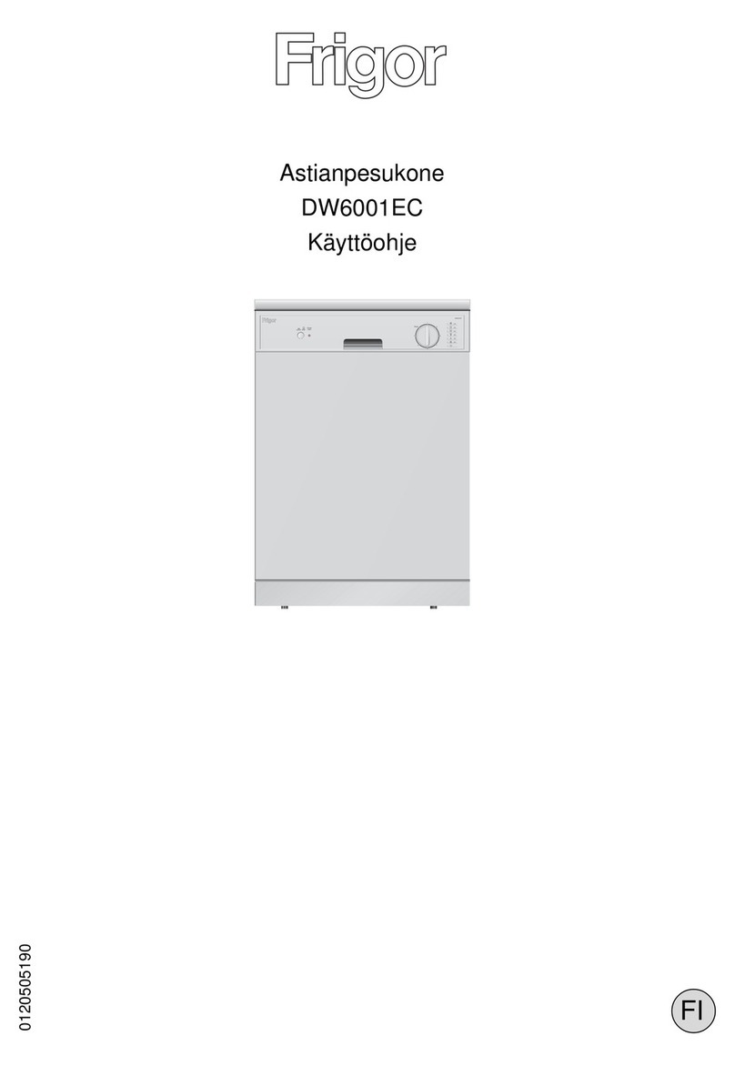 Frigor DW6001EC manual