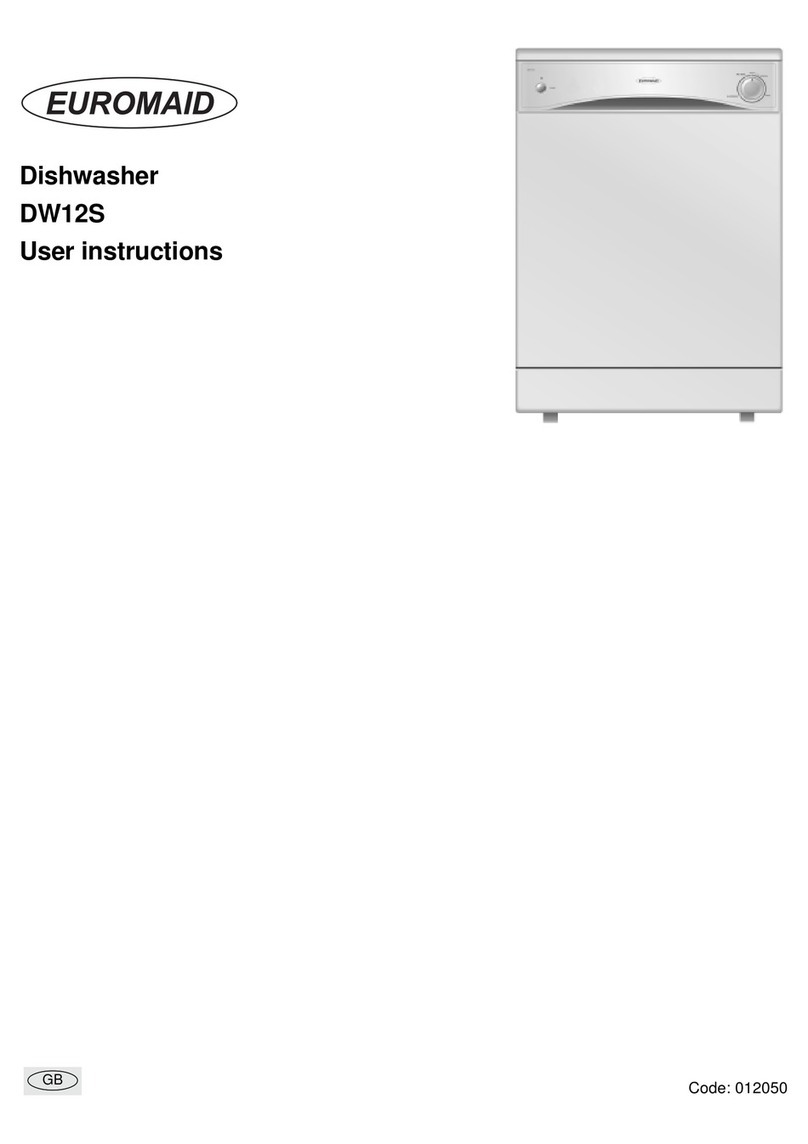 Euromaid DW12S User instructions