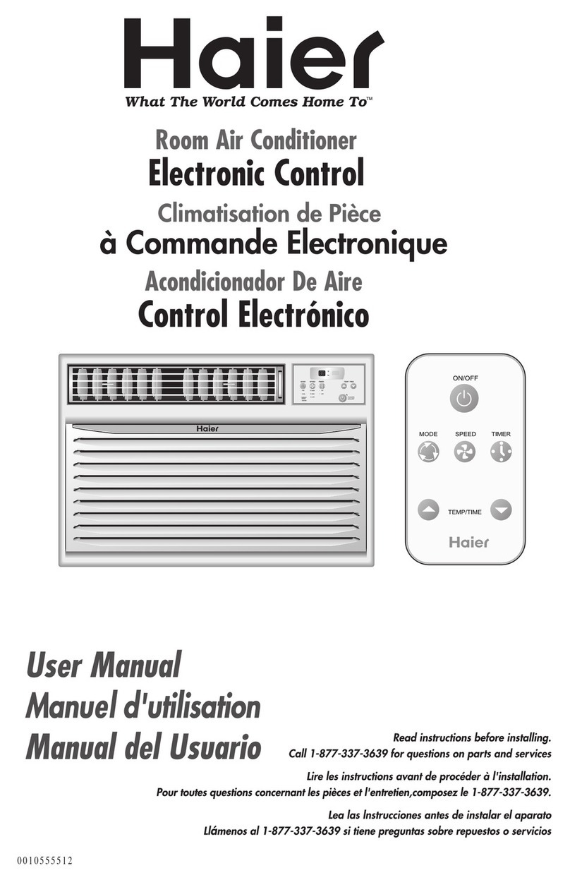Haier ESA3123 User manual