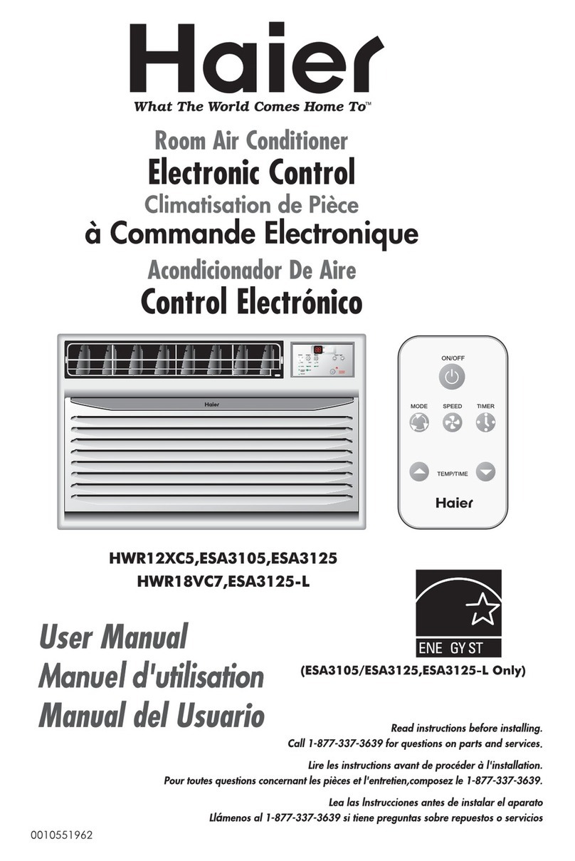 Haier ESA3105 - MANUAL 2 User manual