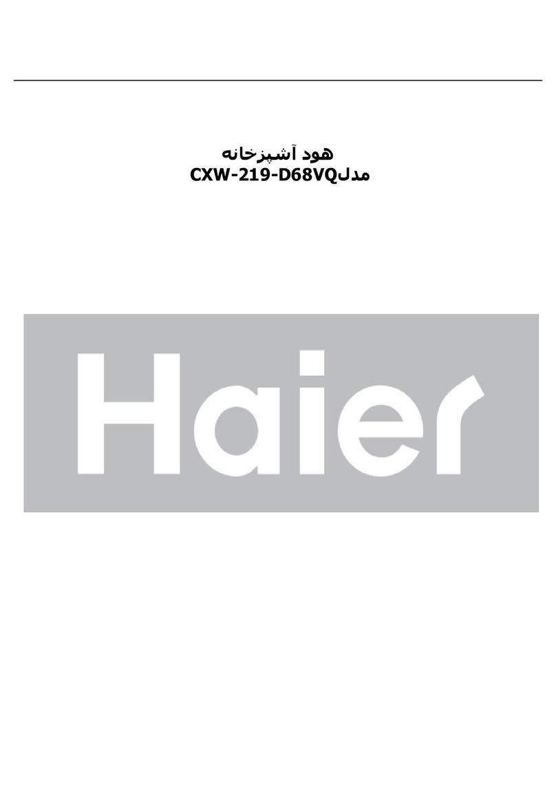 Haier CXW-219-D68VQ User manual