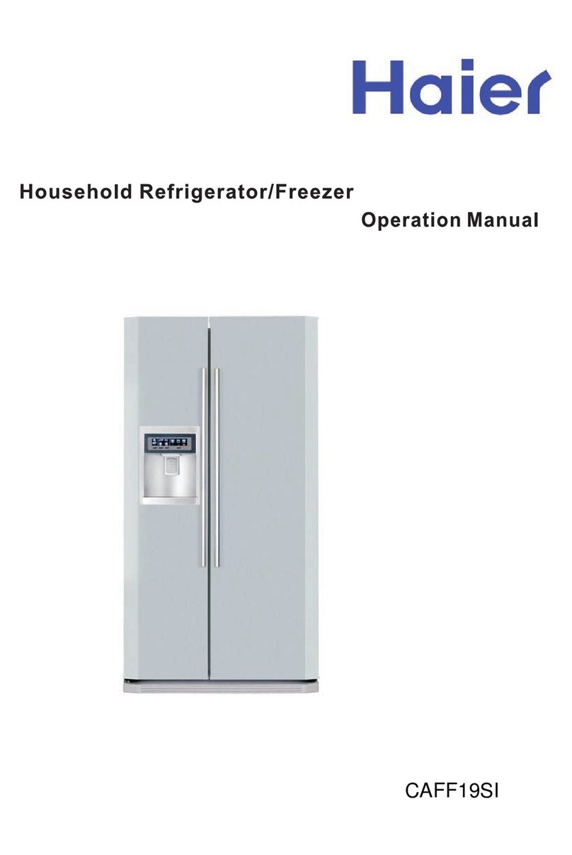 Haier CAFF19SI User manual